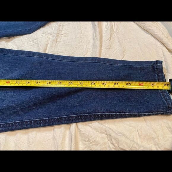 Vintage America High Waist Jeans Dark Wash Paperboy Boy - Picture 10 of 13